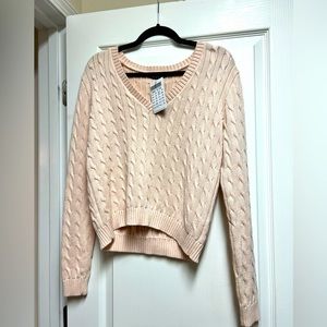Brandy Melville Cable Knit Sweater